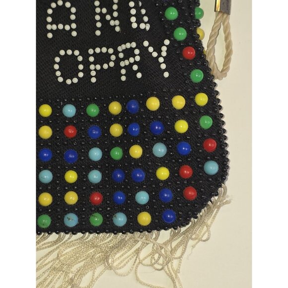 Vintage 1960's Beaded Souvenir Beaded Clutch Grand Ole Opry - Picture 11 of 16